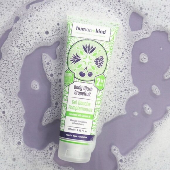 Human+Kind Grapefruit Body Wash 8.45oz New Maintain skin balance without dryness - Picture 3 of 5